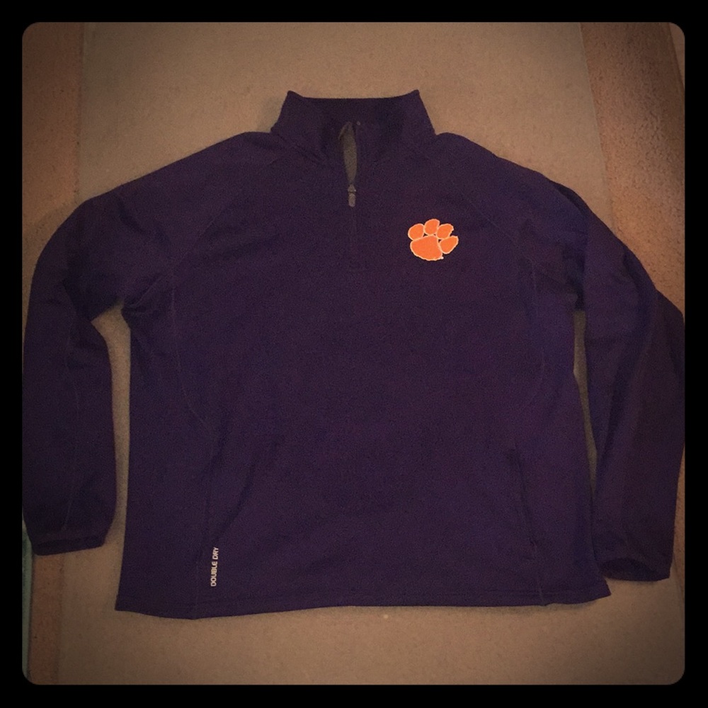 Clemson Pullover - Champion Powertrain Double Dry